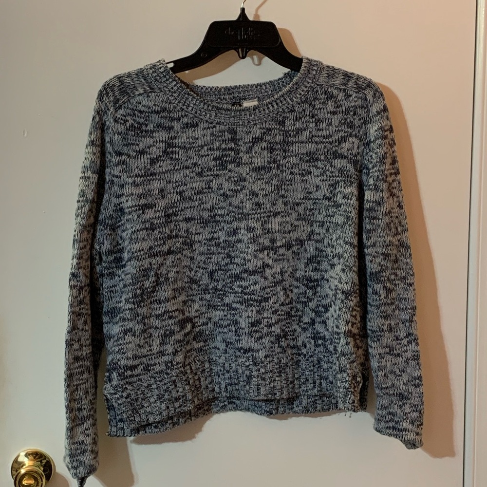 H&M Light Blue Marled Sweater